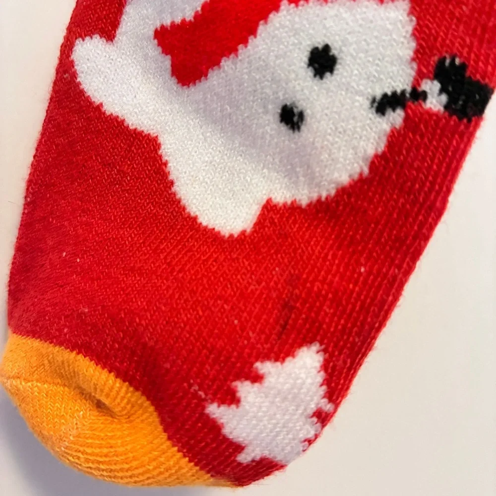 Family Christmas Sock Assortment 7 Pairs Santa Snowmen Reindeer NWOT